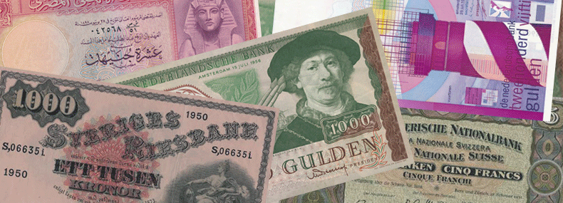 Maastricht International Fair - Banknotes from all over the world at MIF 2017