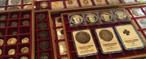 Large variety in coins at MIF 2017