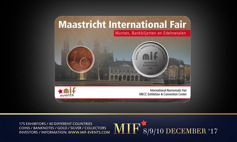 Maastricht International Fair – MIF 2017 Coincard - Limited Edition