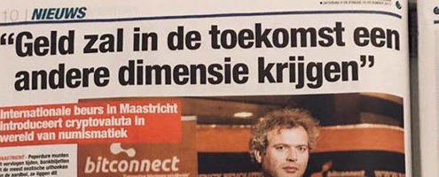 Newscoverage in Belang van Limburg (Belgian newspaper)
